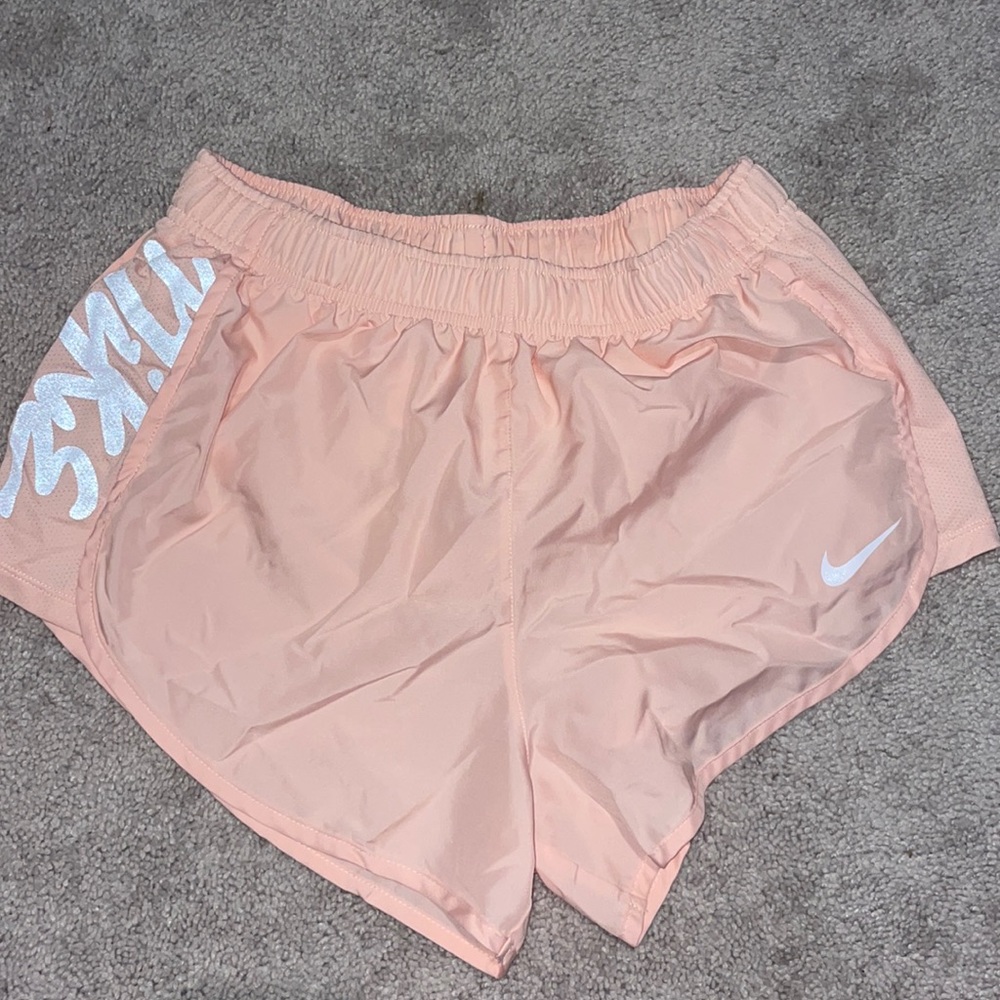 Pink Nike shorts